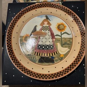 Williraye WW7007 Girl holding Pie Plate